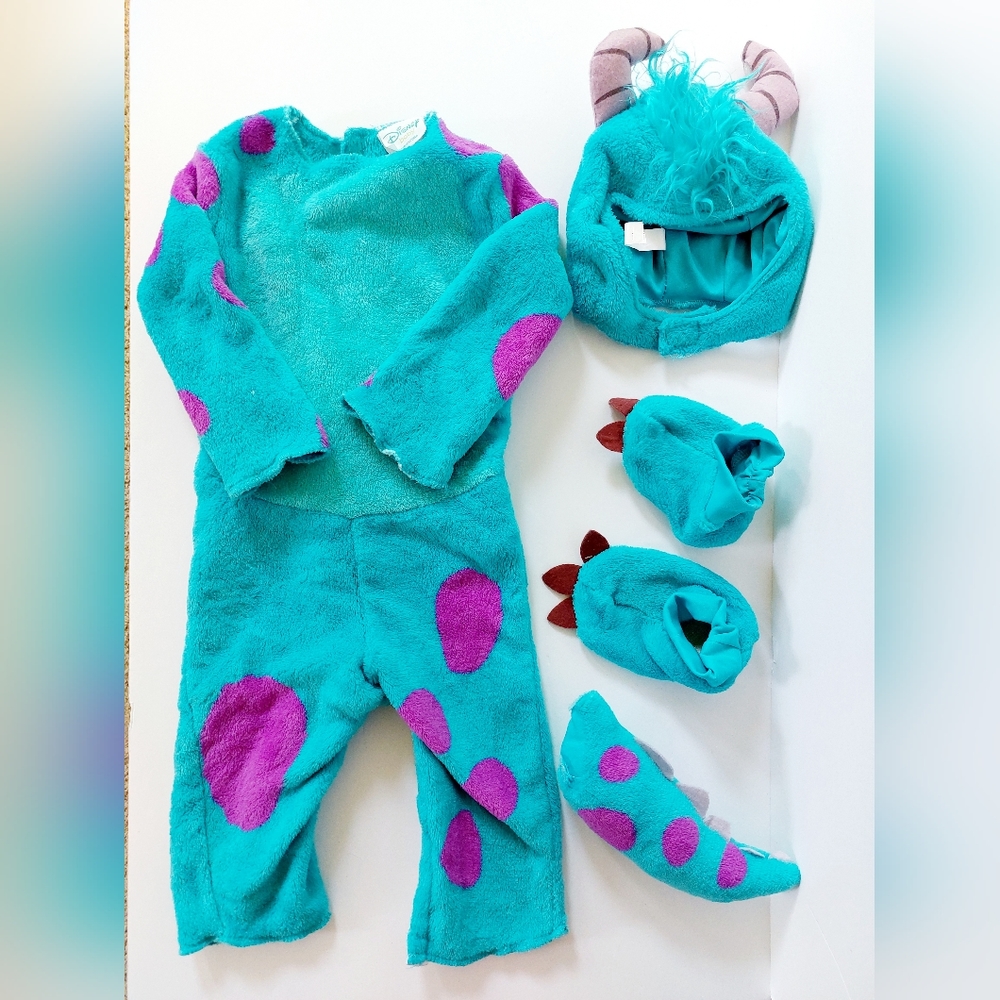 5pc Sully Monsters Inc size 12-18 months halloween costume disney